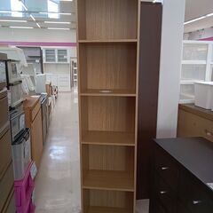 ★ジモティ割あり★  本棚 ライトブラウン W42×D29.5×...