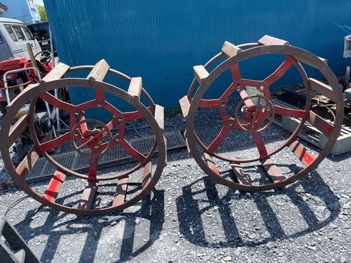 中古 トラクター 鉄車輪 左右セット