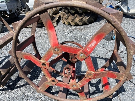中古 トラクター 鉄車輪 左右セット 