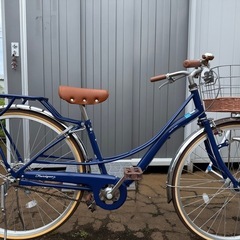 女の子、中古自転車