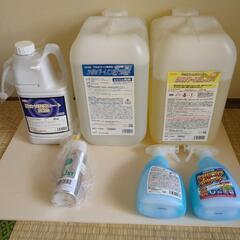 エアコンのクリ−ニング用品一式の画像