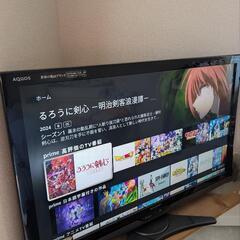 【SHARP】液晶テレビ&Amazon Fire TV付
