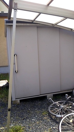 応募者超多数。決まりました！ヨド物置き＊大型