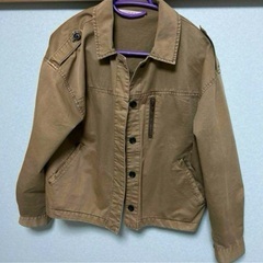 80%オフ　KBF ジャケット　春服　カーキ　ミリタリー　ケービーエフ