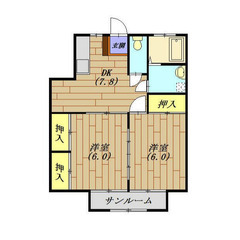 【🌴入居費用9万円🌴】✨審査No.1✨ 🔥茨城県⽔⼾市東野…