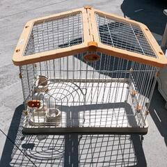 0503-178 ペットゲージキャスター部品、付属品あり