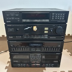 SHARP　コンパクトディスクステレオ