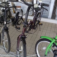 ★ジモティ割あり★  折りたたみ自転車 ギア付き20インチ ボル...