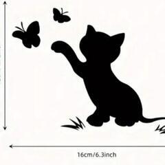 車ステッカー　猫ちゃんの画像