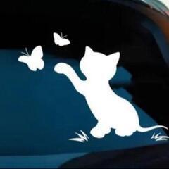 車ステッカー　猫ちゃんの画像