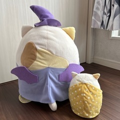 すみっコぐらし ネコ ぬいぐるみ3点セットの画像
