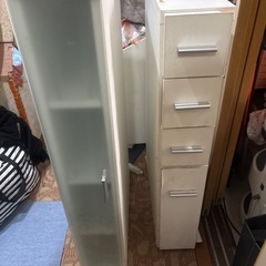 スキマ家具　洗面所等