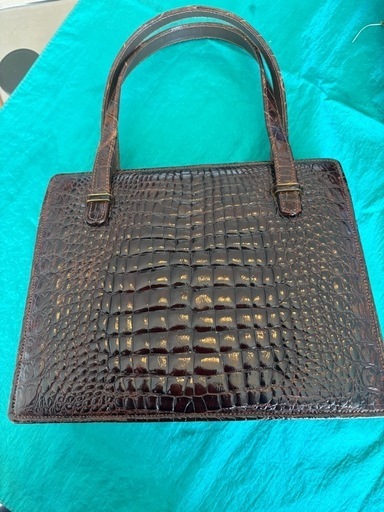 クロコダイル　バッグ　フランス製