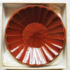 飛騨春慶 盆 春慶塗 漆器 漆塗り 菓子皿 菓子器 伝統工芸 木製の画像