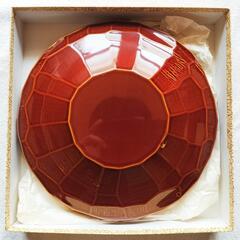 飛騨春慶 盆 春慶塗 漆器 漆塗り 菓子皿 菓子器 伝統工芸 木製の画像
