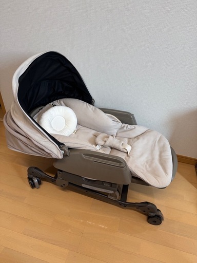 (取引中
)【Combi】ネムリラAUTO SWING BEDi Long スリープシェル EG＋