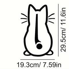 車ワイパーステッカー　猫ちゃんの画像