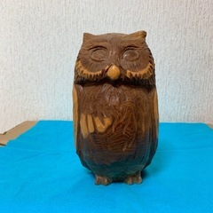フクロウの置物