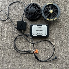 バートル　空調服　バッテリー　ファン　充電コード

