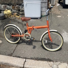 折りたたみ自転車２０インチ6段ギャ