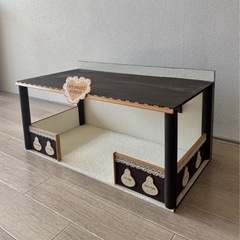 ミニチュア　ドールハウス　スィーツ屋さんイメージ　ハンドメイド　シルバニアにもの画像