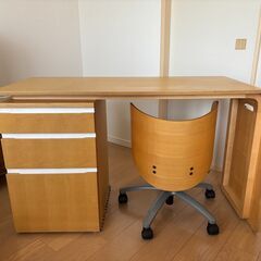 【アクタス VARIO】子供用デスク・チェア・引き出しの3点セッ...