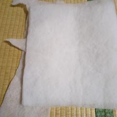 手芸用綿　不織布　まとめての画像
