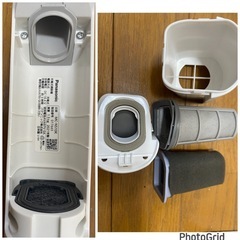2021年製🌸パナソニック充電式掃除機 MC-NS10K (0312c)の画像
