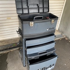 ⭐︎激レア⭐︎　Beta ベータ移動式ツールトロリーＣ４１Ｈ紺色 　