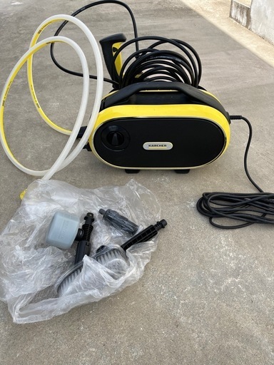 「決まりました」ケルヒャー高圧洗浄機