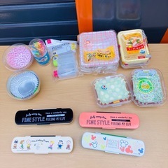 無料　お弁当入れ物スプーンとか