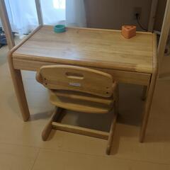 大和屋 buono3 子供用机、チェア