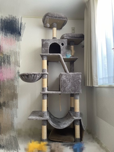 キャットタワー 多頭飼い  大型