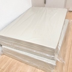 新品三つ折りマットレス  2枚