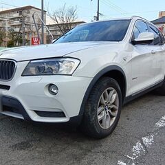BMW X3 WX20　ホワイト　ワンオーナー車　車検たっぷり