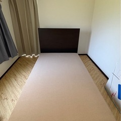 シモンズベッドフレーム セミダブル ダブルクッション用 　