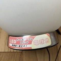 LED ボール型テーブルスタンドの画像