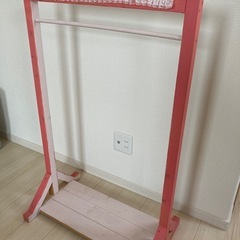 ハンガーラック　ハンドメイド
　