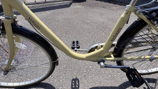 数量限定セール  手渡し 三木市／小野市 velours ママチャリ 24インチ 150-165 自転車本体