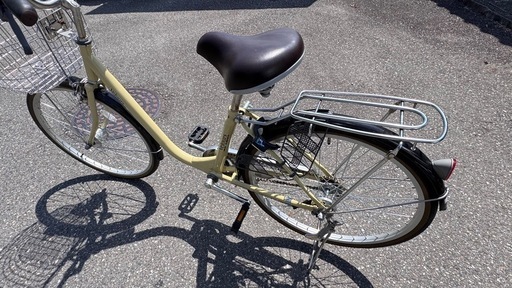 かわいい！ 手渡し 三木市／小野市 velours ママチャリ 24インチ 150-165 自転車本体