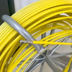 通線ワイヤー 通線ロッド 150m×Φ6mmの画像