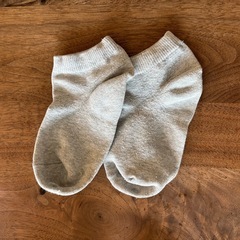 無印良品足なり直角靴下3足セット19-23cmの画像