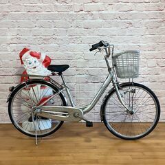  【大人用】整備済中古自転車  丸石 軽いアルミフレーム 26型...