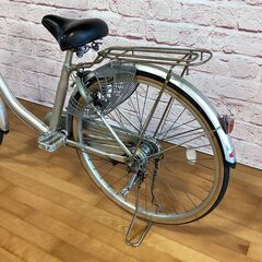 【大人用】整備済中古自転車 ミヤタ 軽いアルミフレーム 26型RESERVE 銀色 <自転車のオオムラ 静岡店>の画像
