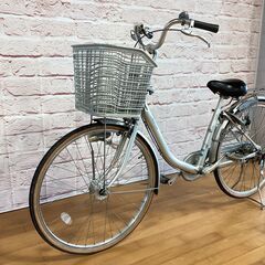 【大人用】整備済中古自転車 ミヤタ 軽いアルミフレーム 26型RESERVE 銀色 <自転車のオオムラ 静岡店>の画像