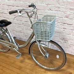 【大人用】整備済中古自転車 ミヤタ 軽いアルミフレーム 26型RESERVE 銀色 <自転車のオオムラ 静岡店>の画像