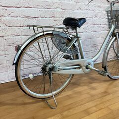 【大人用】整備済中古自転車 ミヤタ 軽いアルミフレーム 26型RESERVE 銀色 <自転車のオオムラ 静岡店>の画像