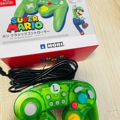 ホリ　クラシックコントローラー　ルイージ
