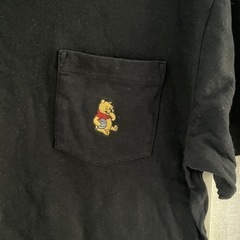 ポケット付きTシャツ2枚　ディズニー刺繍の画像