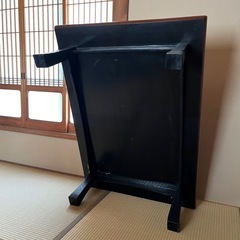 座卓　テーブル　会津塗り？津軽塗り？の画像